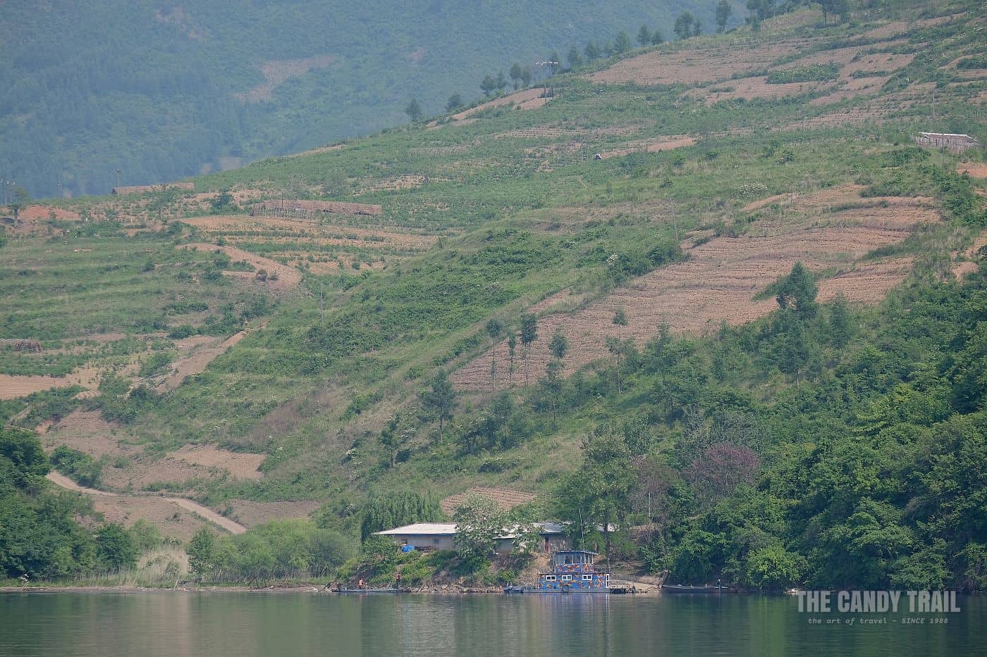 North Korea Watchtower Yalu River