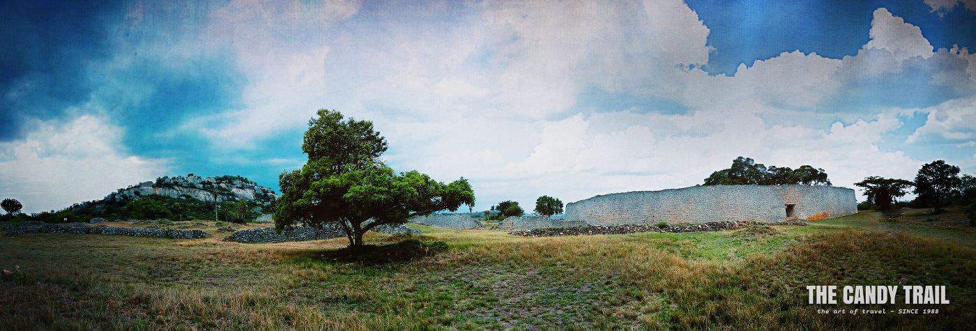 Ruins Of Great Zimbabwe Moody Panorama